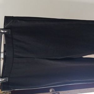 Ladies dress pants split on bottom side